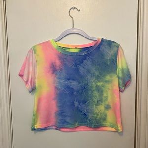 Tie Dye Crop Top